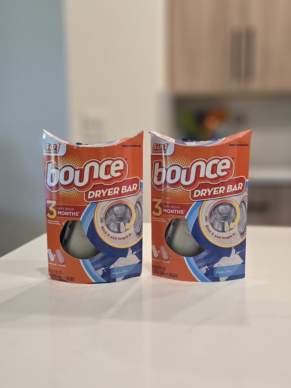 Bounce Dryer Bar (Fresh Linen) Discontinued - 2 Pack